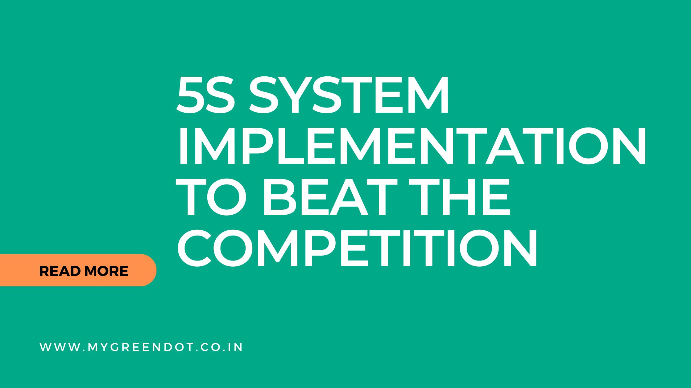 what is 5s system