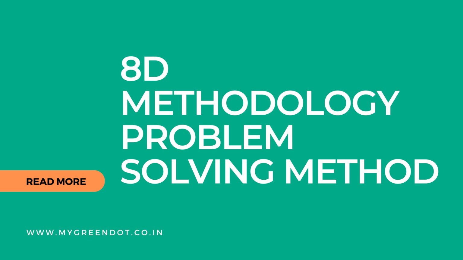 8d Problem Solving Methodology Guide