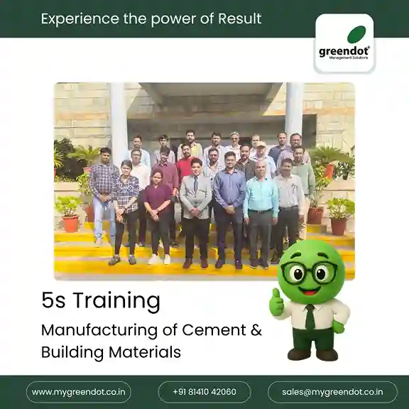 5S - (Construction)JK Cement 5s & kaizen training (Pend)