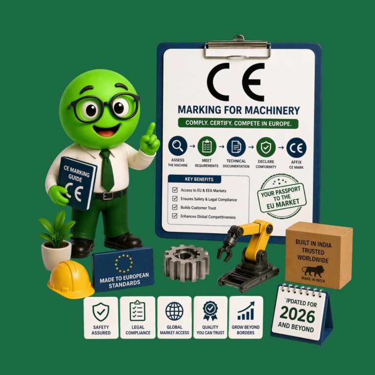 CE marking for machinery India