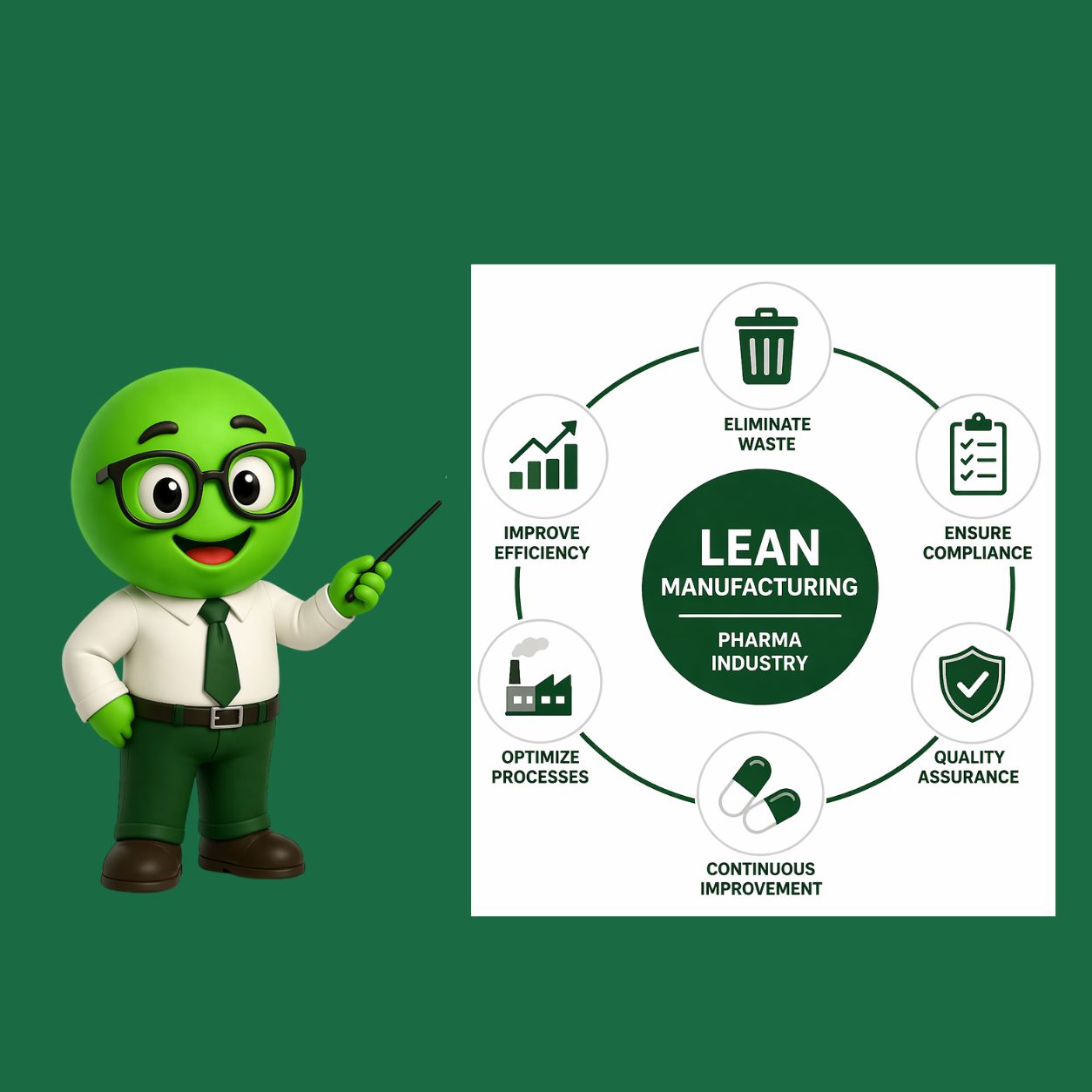 Lean Manufacturing in the Pharmaceutical Industry: How Indian Pharma Manufacturers Eliminate Waste Without Compromising Compliance