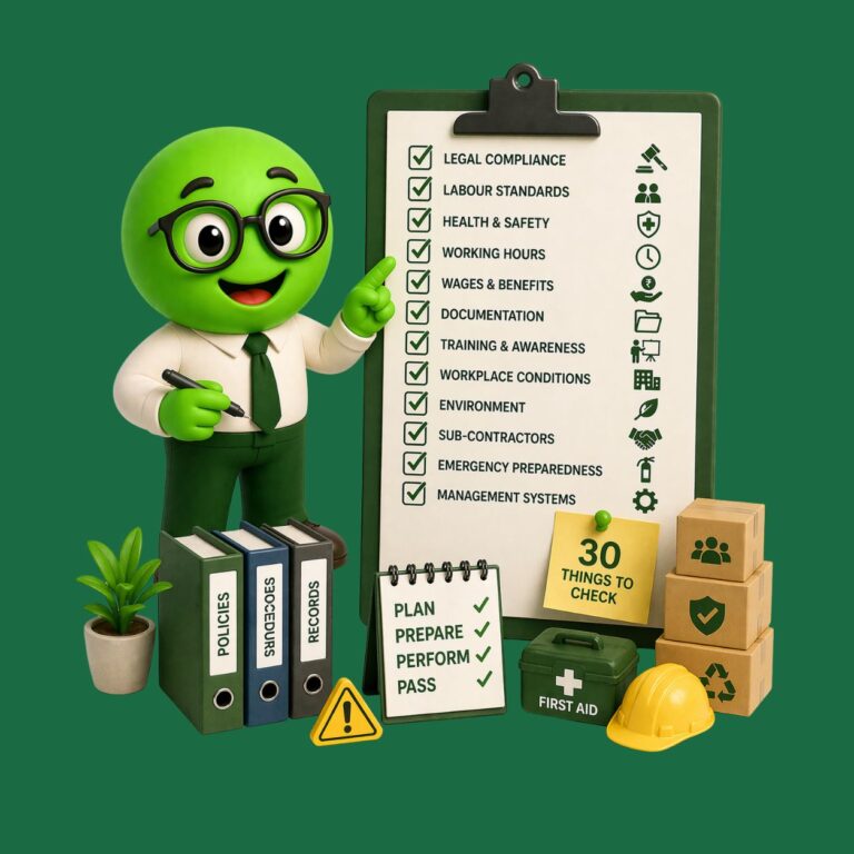 SMETA audit checklist