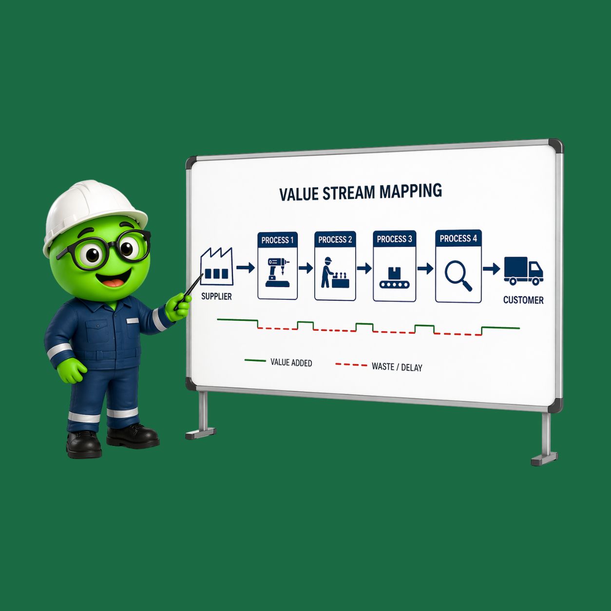 Value Stream Mapping (VSM): The Lean Tool That Shows You Exactly Where Your Factory Is Losing Time and Money