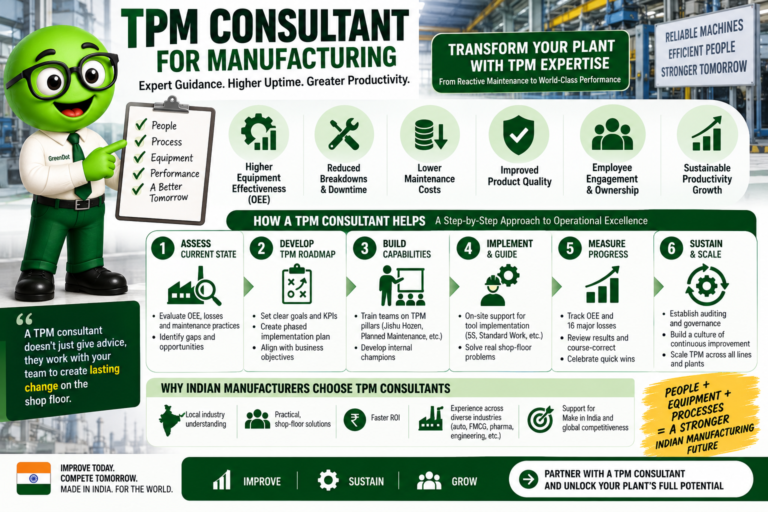 tpm connsultant for manufacturing