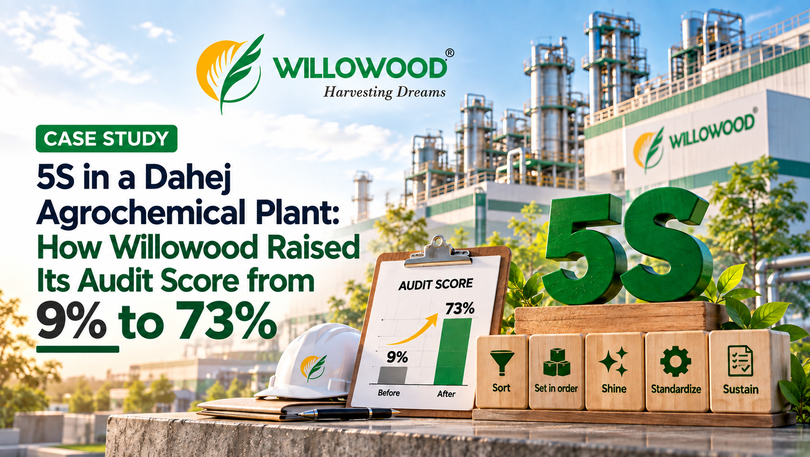 5S in a Chemical Plant: How Willowood Built a Safer Dahej Plant